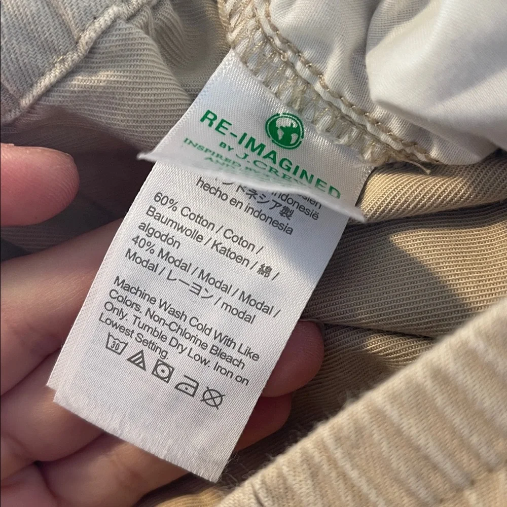J. Crew Women's Khaki‎ Casual Ankle Pants Size 6P